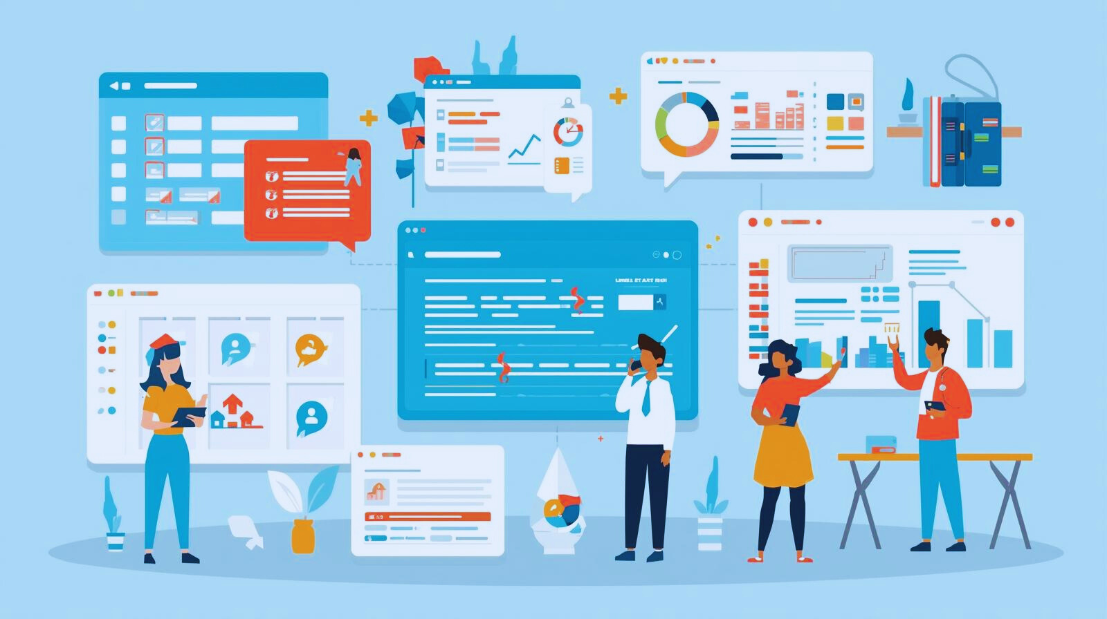 AI-Based School management ERP dashboard